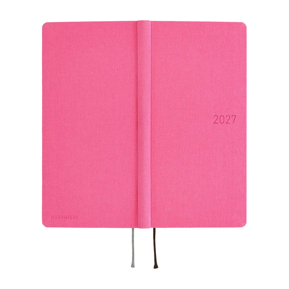 Hobonichi Paper Default Hobonichi Techo 2027 Weeks Planner | Colors: Pink Sapphire