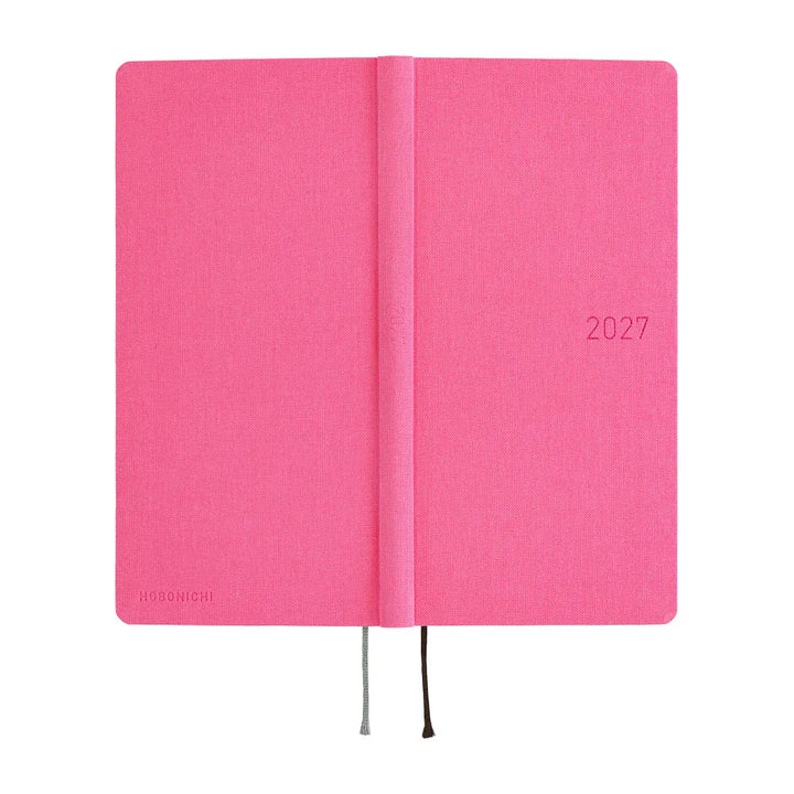 Hobonichi Paper Default Hobonichi Techo 2027 Weeks Planner | Colors: Pink Sapphire