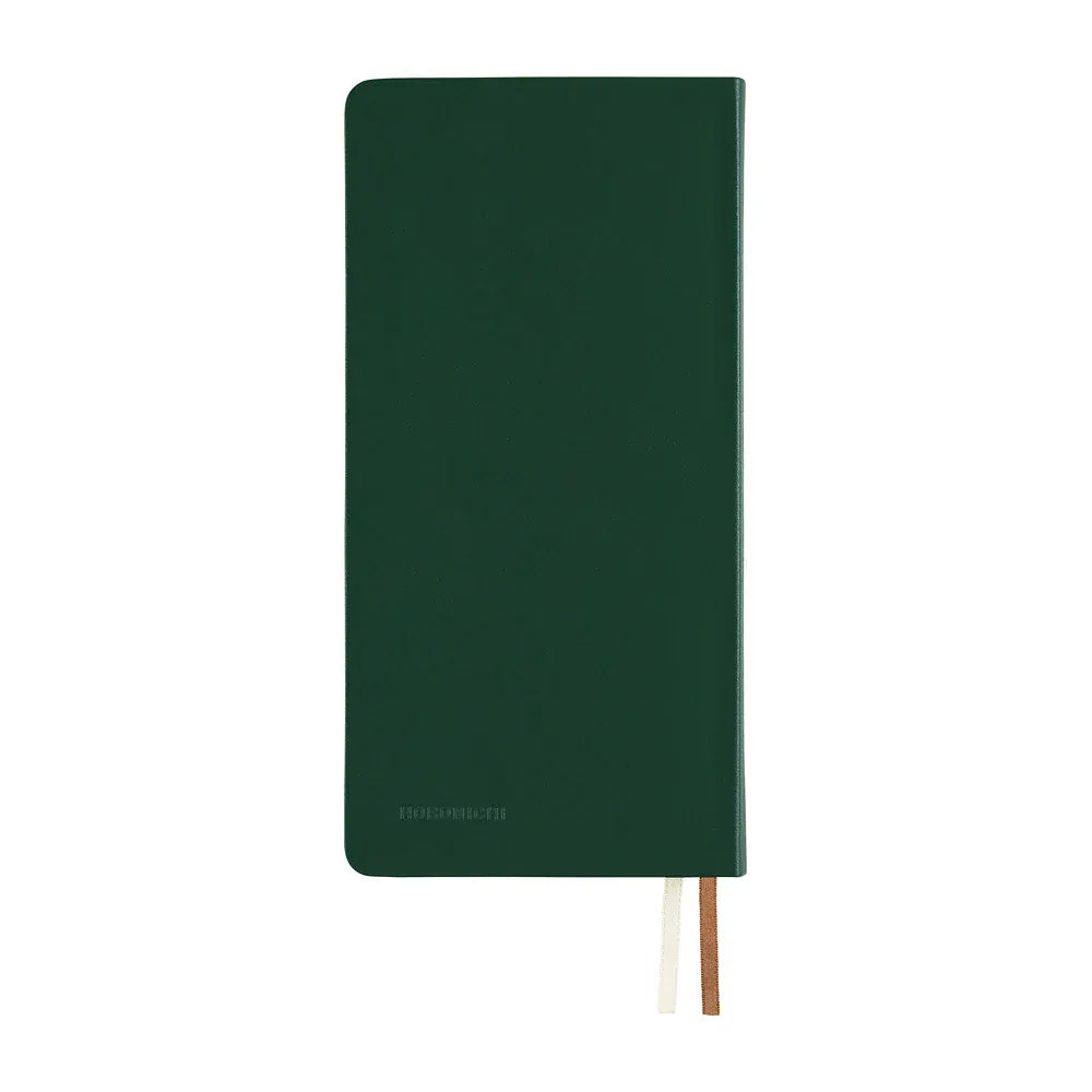 Hobonichi Paper Default Hobonichi Techo 2027 Weeks Planner | Leather: Forest Green