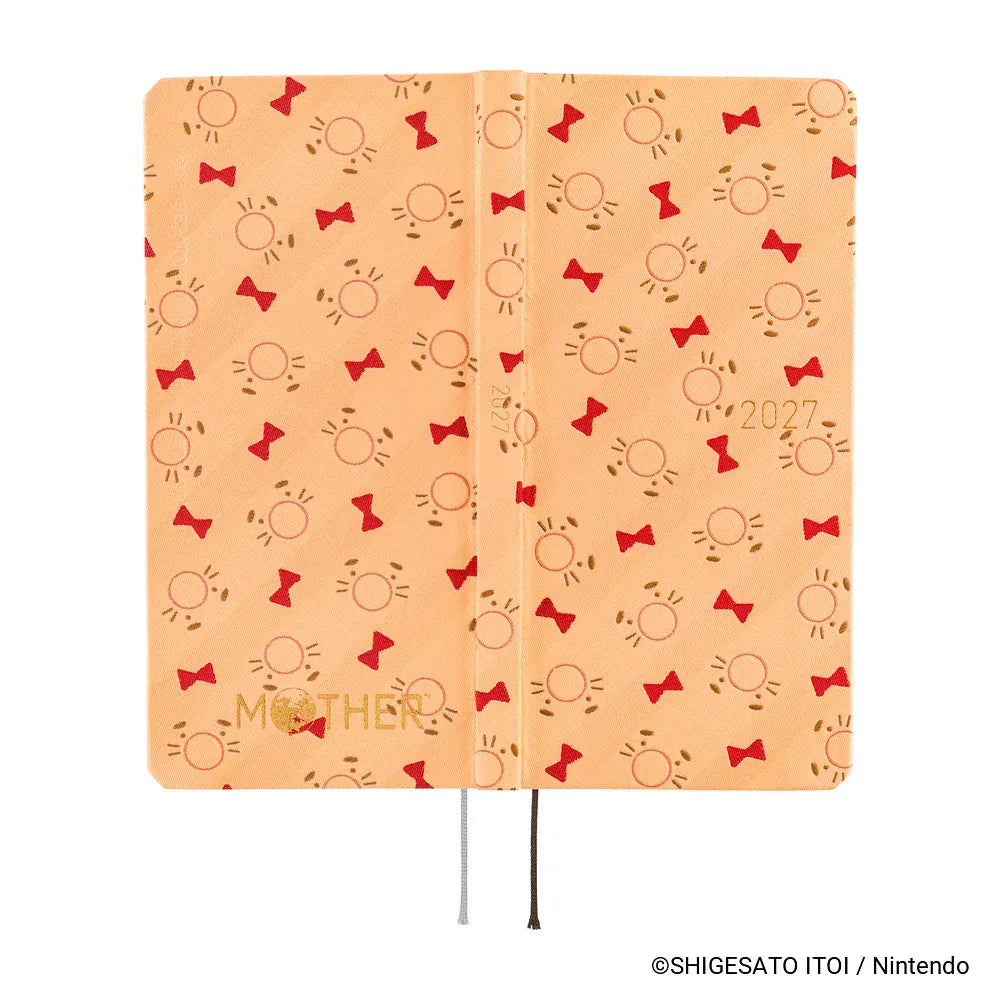 Hobonichi Paper Default Hobonichi Techo 2027 Weeks Planner | MOTHER: Mr. Saturn Pattern