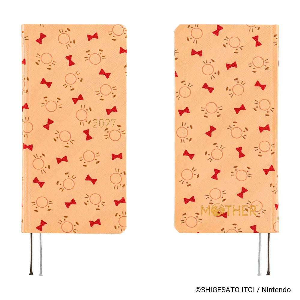 Hobonichi Paper Default Hobonichi Techo 2027 Weeks Planner | MOTHER: Mr. Saturn Pattern