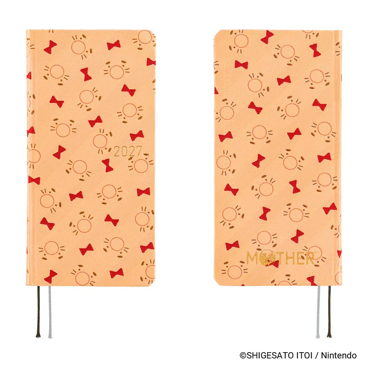 Hobonichi Paper Default Hobonichi Techo 2027 Weeks Planner | MOTHER: Mr. Saturn Pattern