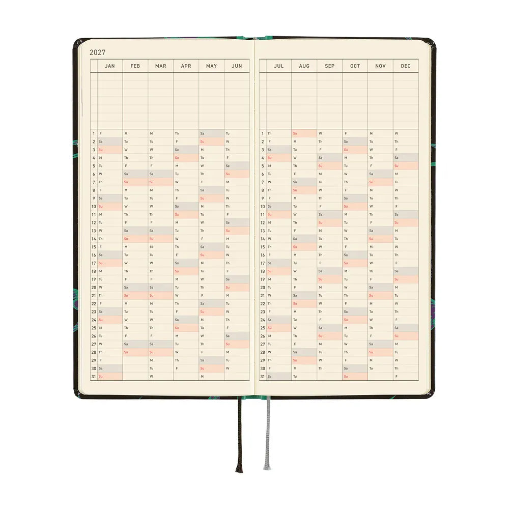 Hobonichi Paper Default Hobonichi Techo 2027 Weeks Planner | Natal Design: Lucky Swallow