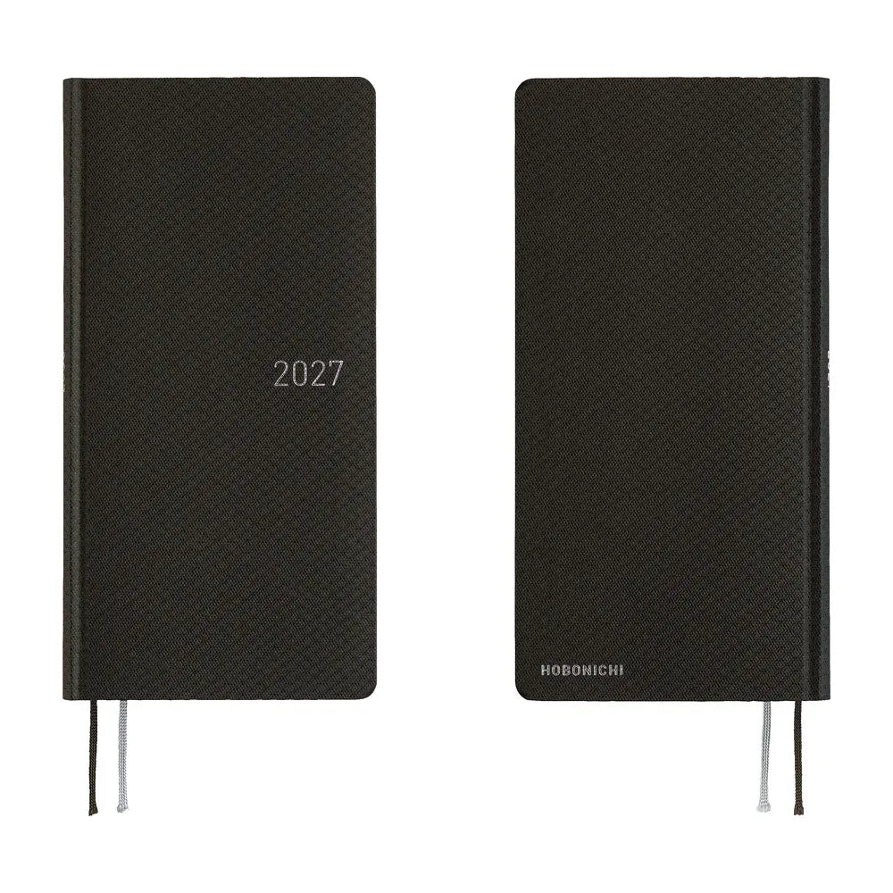 Hobonichi Paper Default Hobonichi Techo 2027 Weeks Planner | Paper Series: Black Argyle