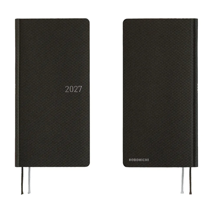 Hobonichi Paper Default Hobonichi Techo 2027 Weeks Planner | Paper Series: Black Argyle