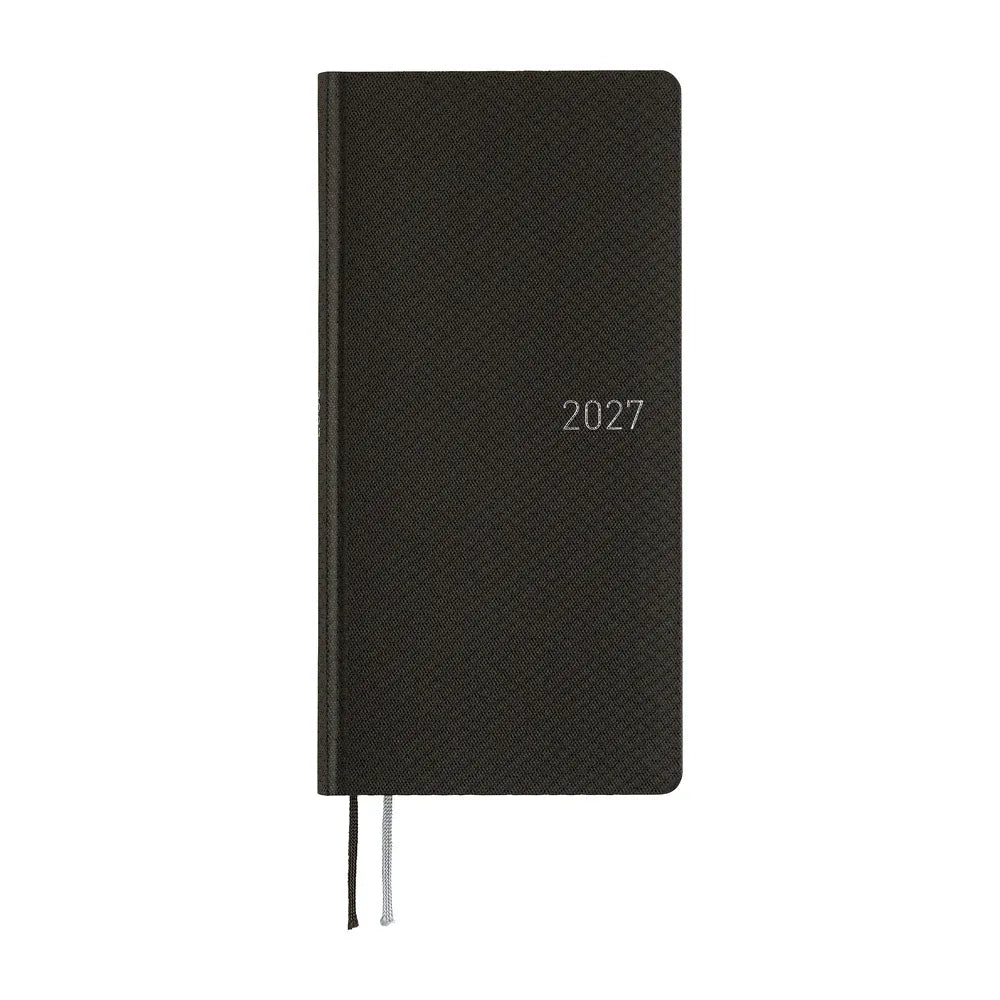 Hobonichi Paper Default Hobonichi Techo 2027 Weeks Planner | Paper Series: Black Argyle