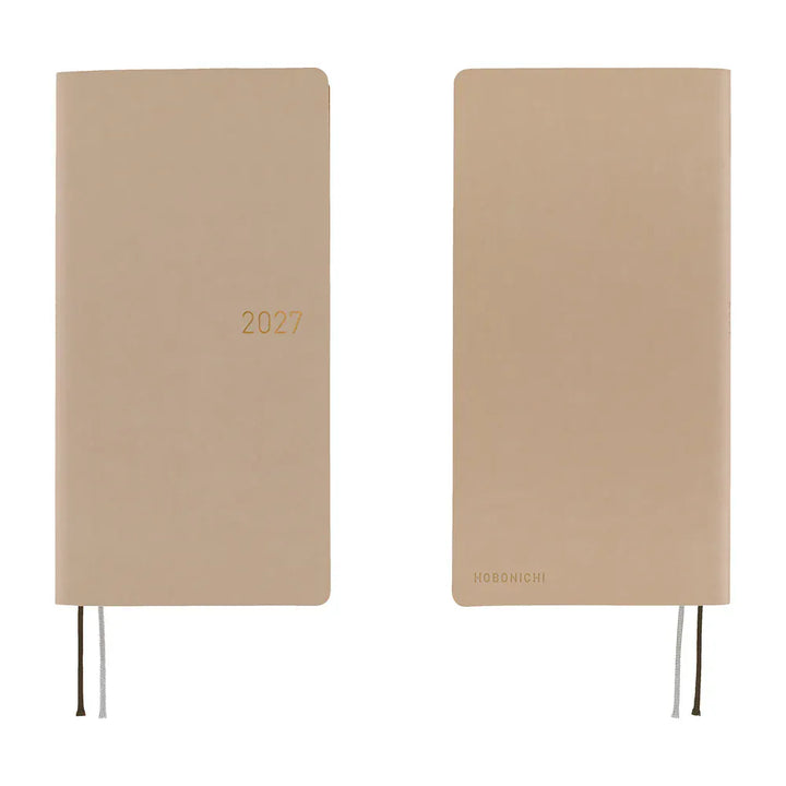 Hobonichi Paper Default Hobonichi Techo 2027 Weeks Planner | Smooth: Cafe au Lait