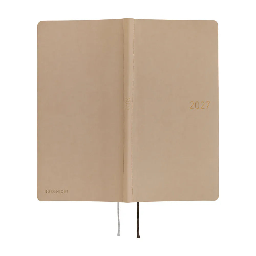 Hobonichi Paper Default Hobonichi Techo 2027 Weeks Planner | Smooth: Cafe au Lait