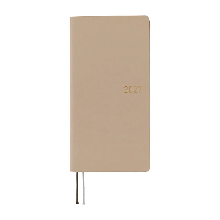 Hobonichi Paper Default Hobonichi Techo 2027 Weeks Planner | Smooth: Cafe au Lait