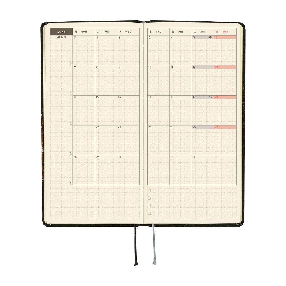 Hobonichi Paper Default Hobonichi Techo 2027 Weeks Planner | tanakadaisuke: Starlight