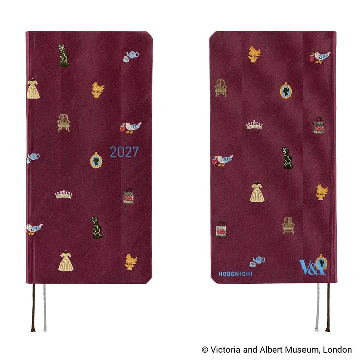Hobonichi Paper Default Hobonichi Techo 2027 Weeks Planner | V&amp;A Series: Welcome to the V&amp;A