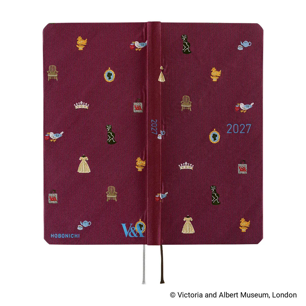 Hobonichi Paper Default Hobonichi Techo 2027 Weeks Planner | V&amp;A Series: Welcome to the V&amp;A