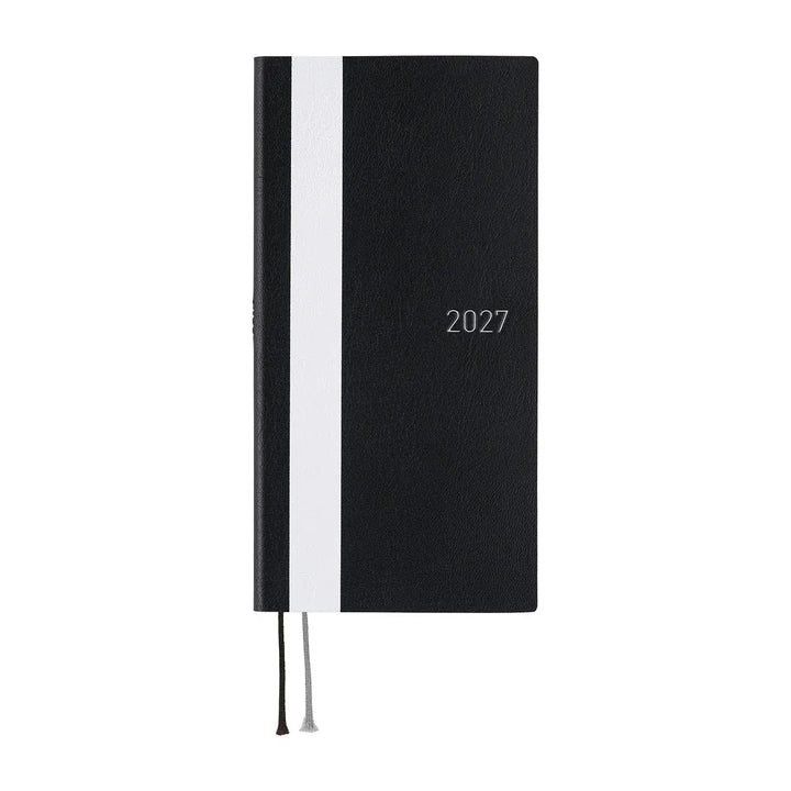 Hobonichi Paper Default Hobonichi Techo 2027 Weeks Planner | White Line: Black