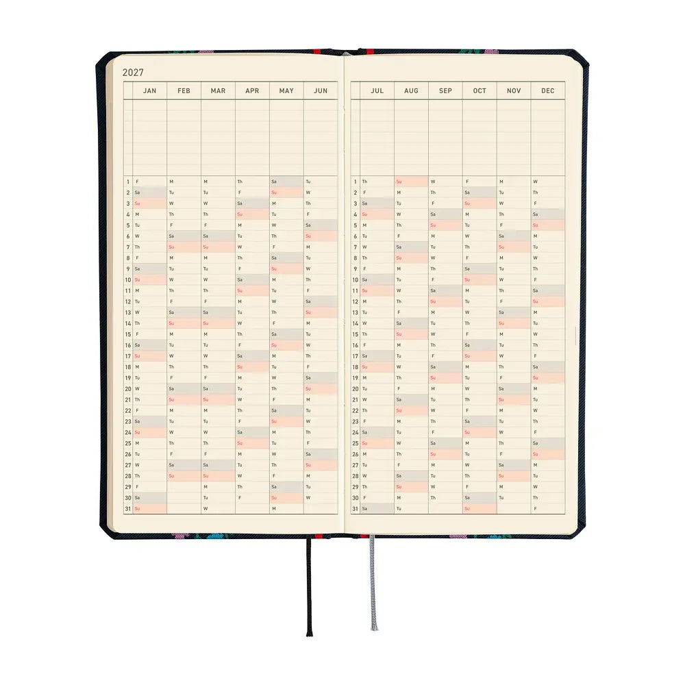 Hobonichi Paper Default Hobonichi Techo 2027 Weeks Planner | Yoshie Watanabe: Petit Bloom