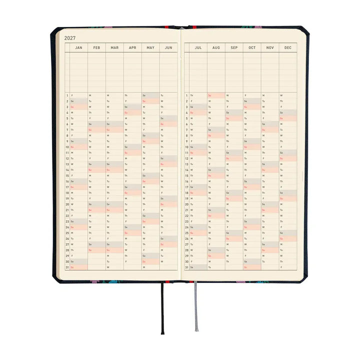 Hobonichi Paper Default Hobonichi Techo 2027 Weeks Planner | Yoshie Watanabe: Petit Bloom
