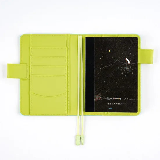 Hobonichi Paper Hobonichi 2027 | Hiroko Kubota: Graph Notebook - Another night of falling star sparklers (A6)