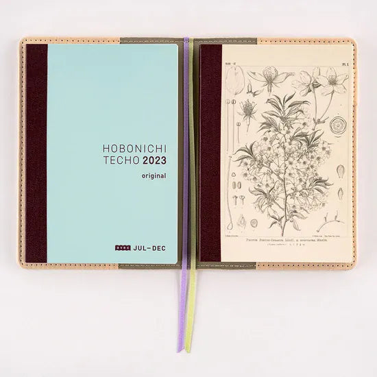 Hobonichi Paper Hobonichi 2027 | Tomitaro Makino: Graph Notebook - Yamazakura