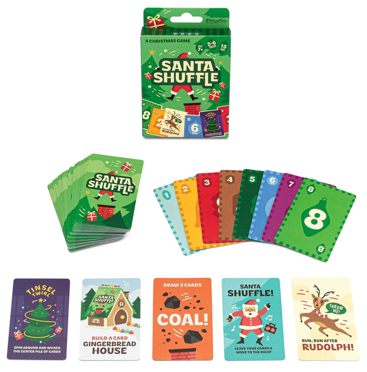 Hootenanny Games Games Santa Shuffle Christmas Game | Hootenanny Games