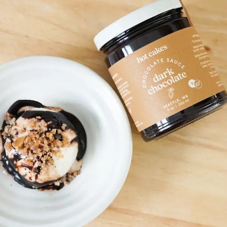 Hot Cakes Food and Beverage Dark Chocolate Sauce