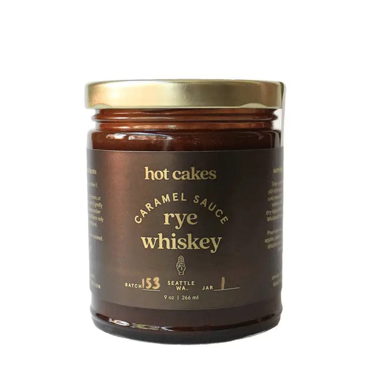 Hot Cakes Food and Beverage Rye Whiskey Caramel Sauce