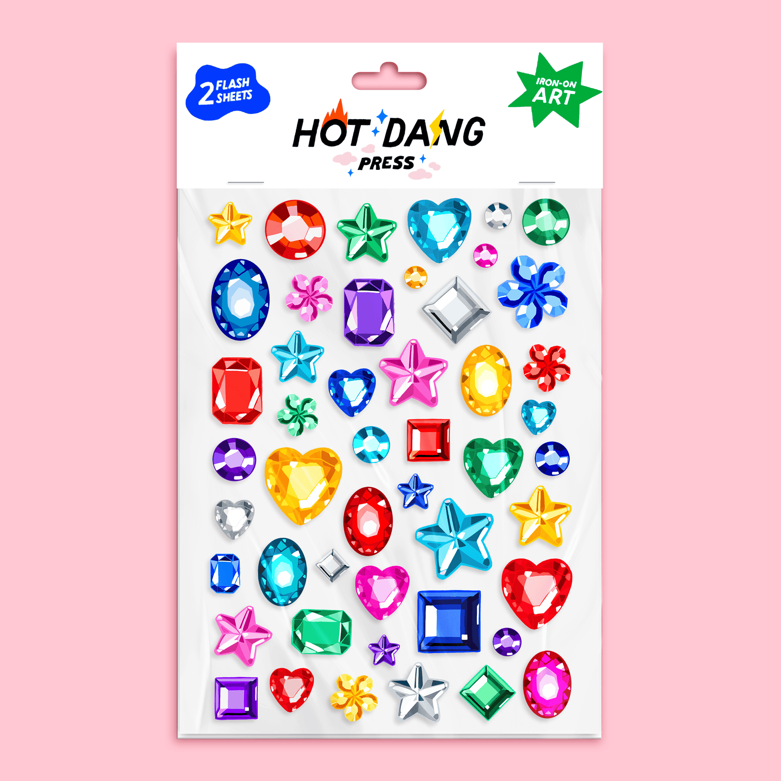 Hot Dang Press Cards Be Dazzled Sheet Set