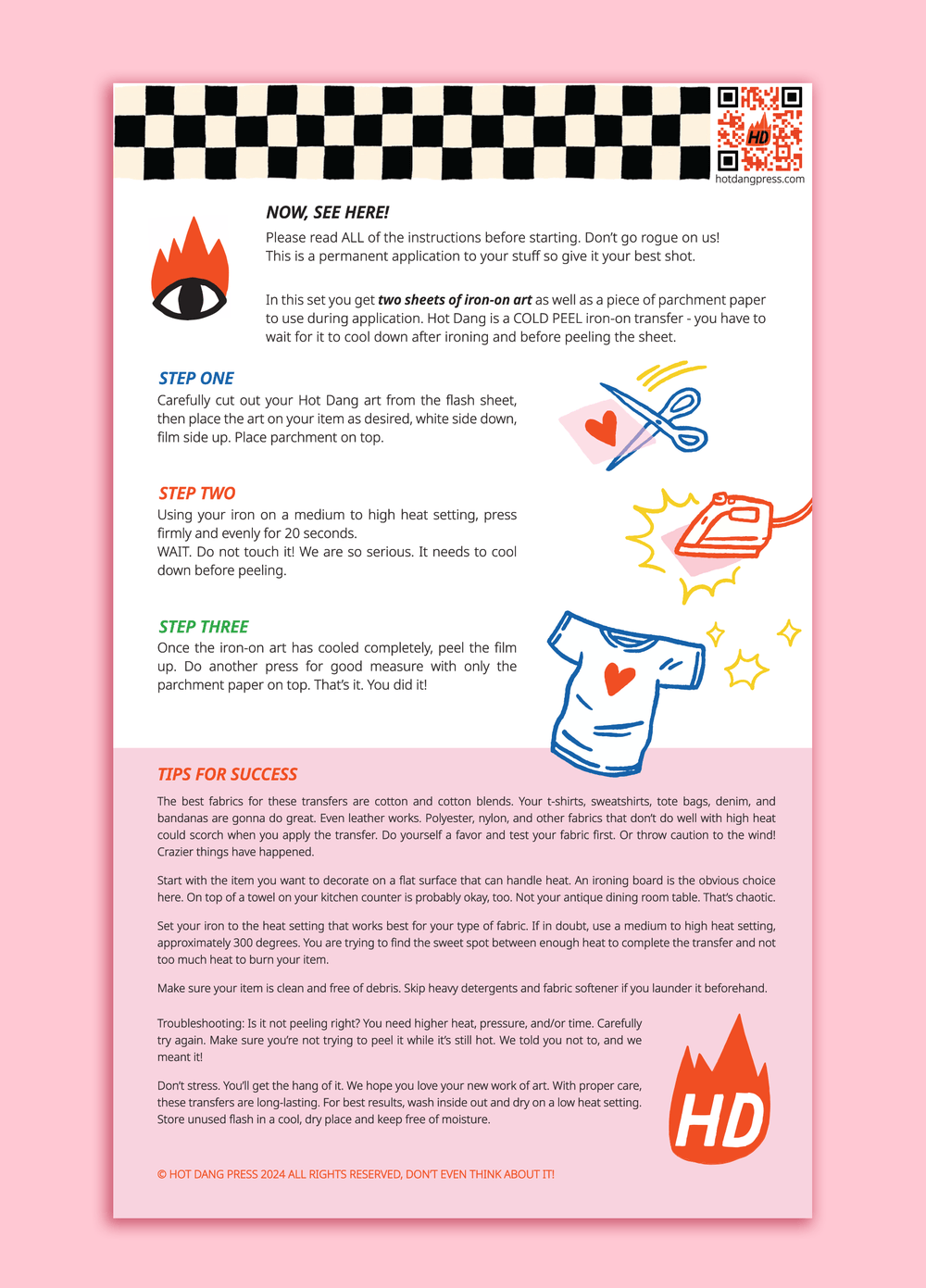 Hot Dang Press Cards Flowers Always Sheet Set