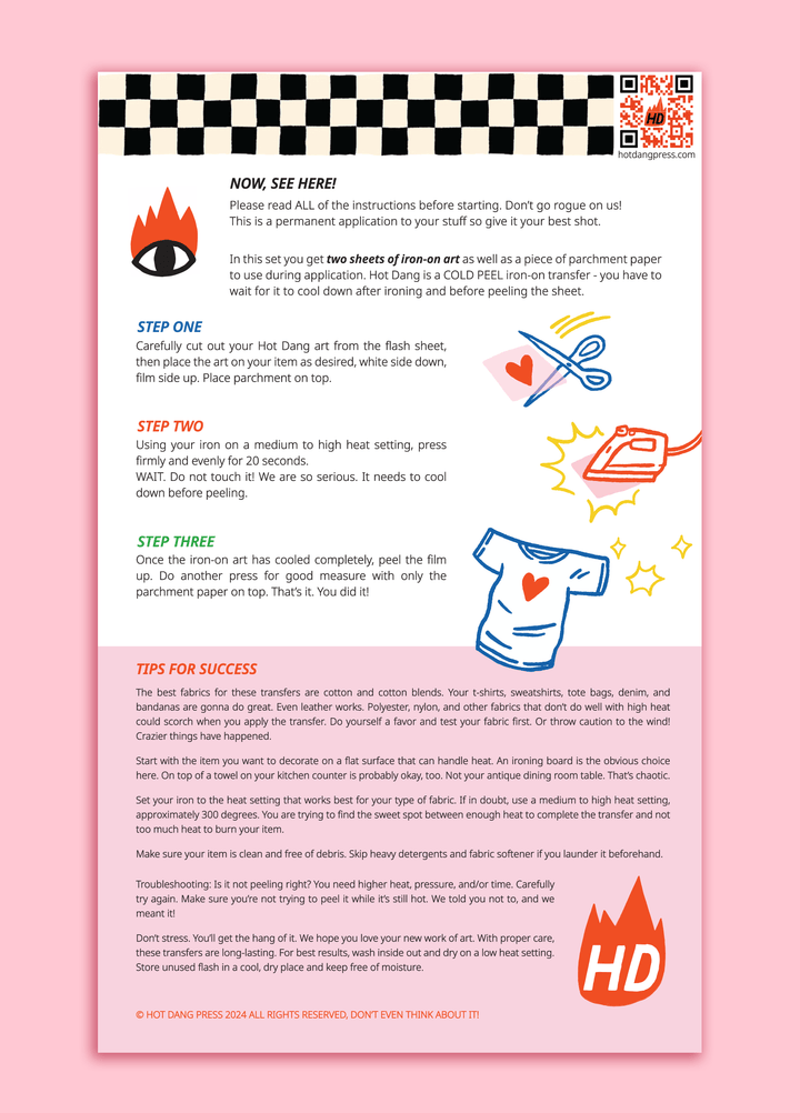 Hot Dang Press Cards Flowers Always Sheet Set