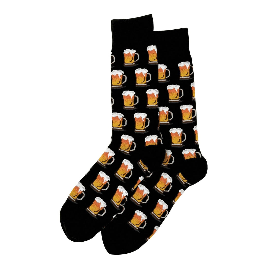 Hotsox Fashion Men's Beer Crew Socks