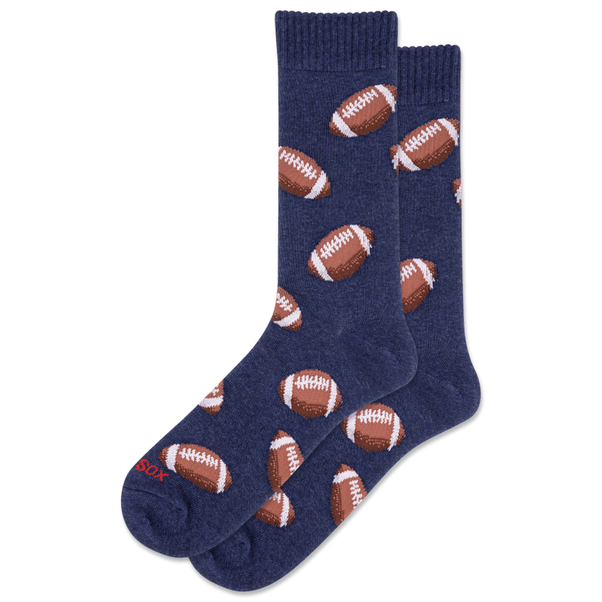 Hotsox Fashion Men's Football Hybrid Crew Socks