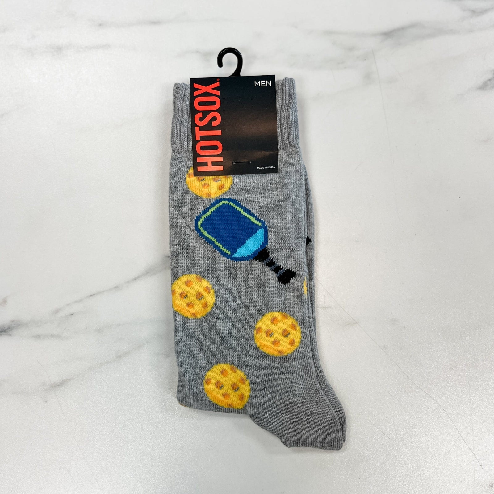 Hotsox Fashion Men's Pickleball Hybrid Crew Socks