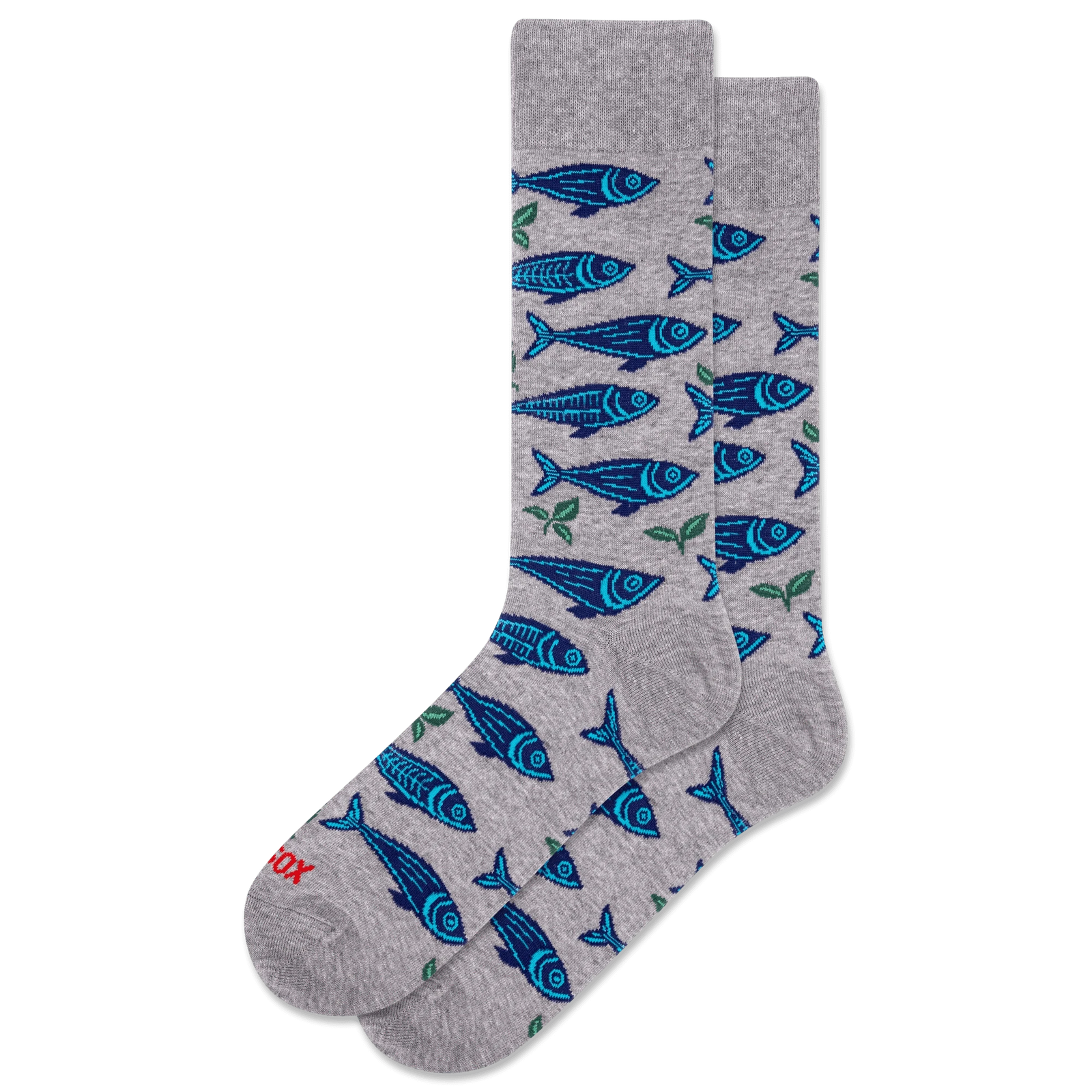 Hotsox Fashion Men's Sardines Crew Socks
