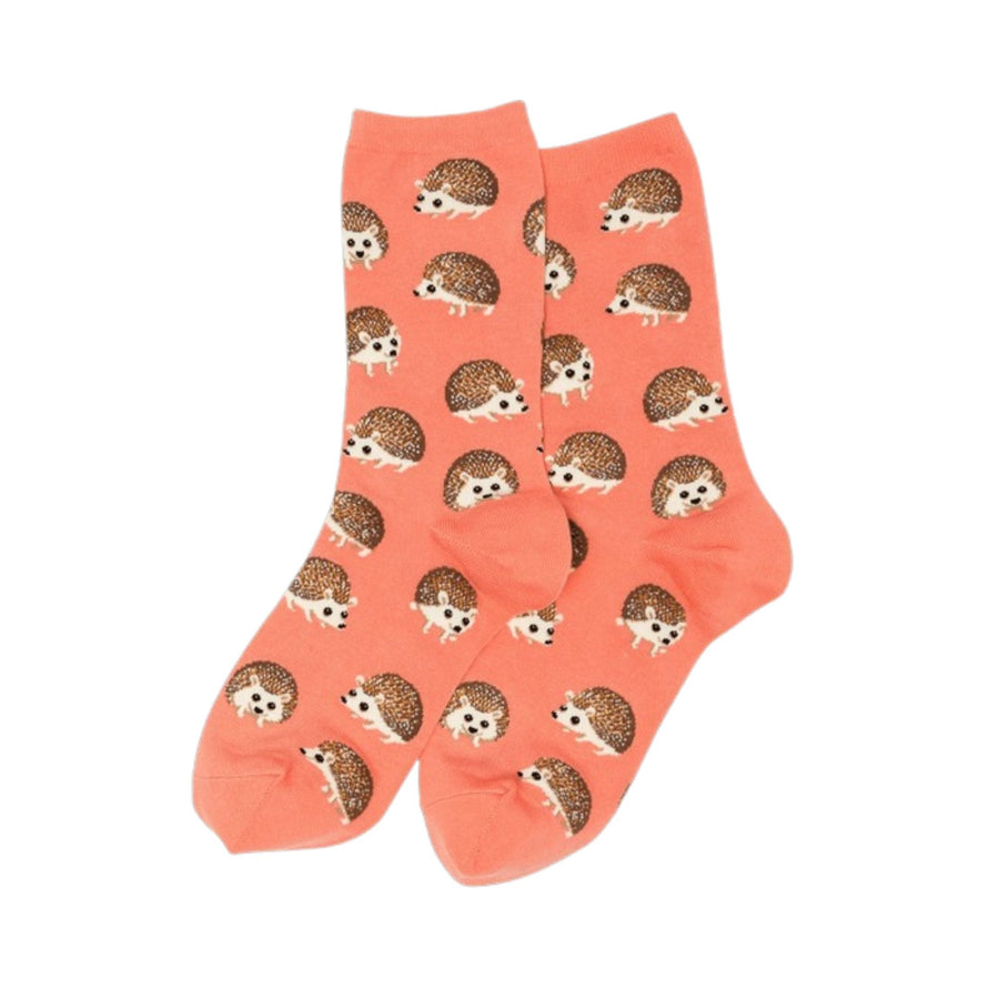 Hotsox Fashion Women's Hedgehog Crew Socks