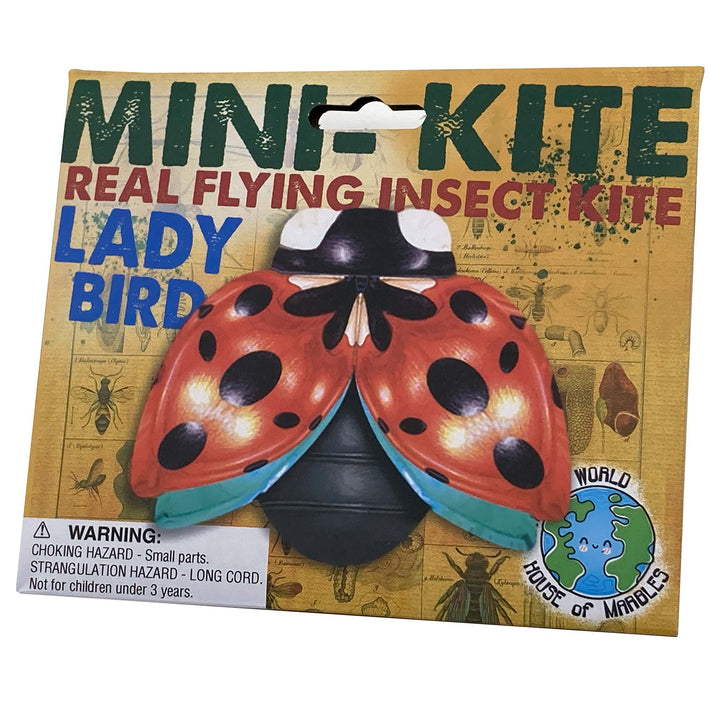 House of Marbles Flying Insect Ladybird Mini Flying Insect Kites