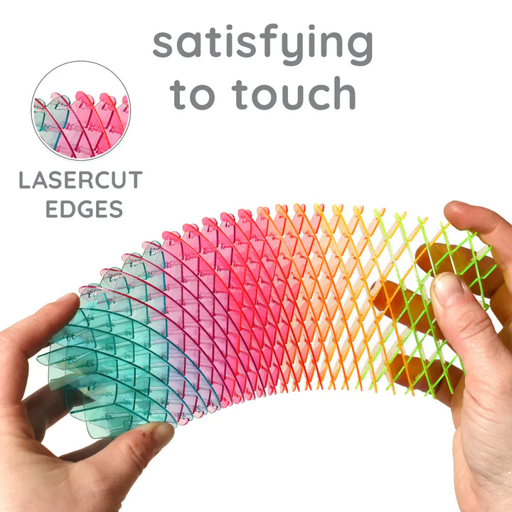 Humango Sensory Toy Morf Big Spring Rainbow | Humango