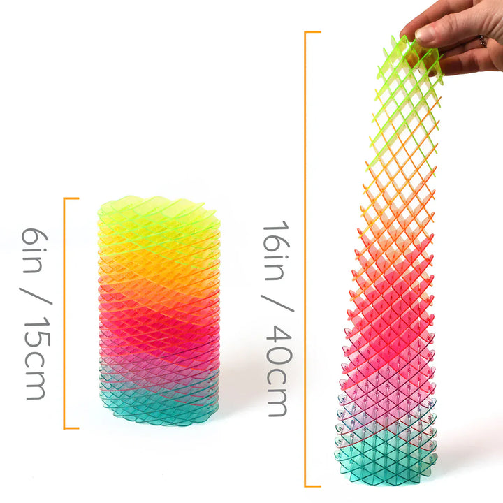 Humango Sensory Toy Morf Big Spring Rainbow | Humango