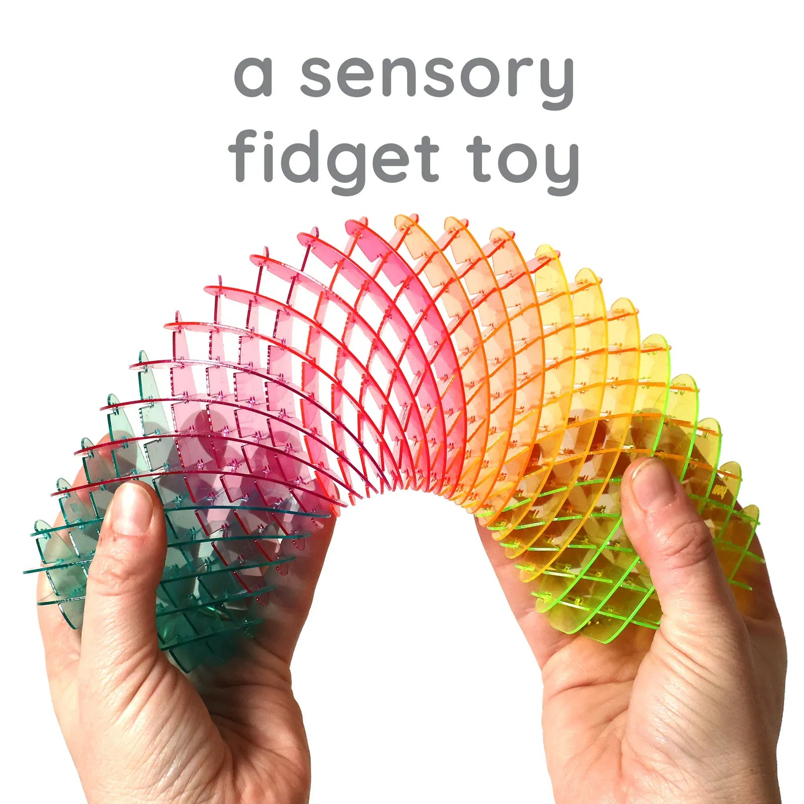 Humango Sensory Toy Morf Big Spring Rainbow | Humango