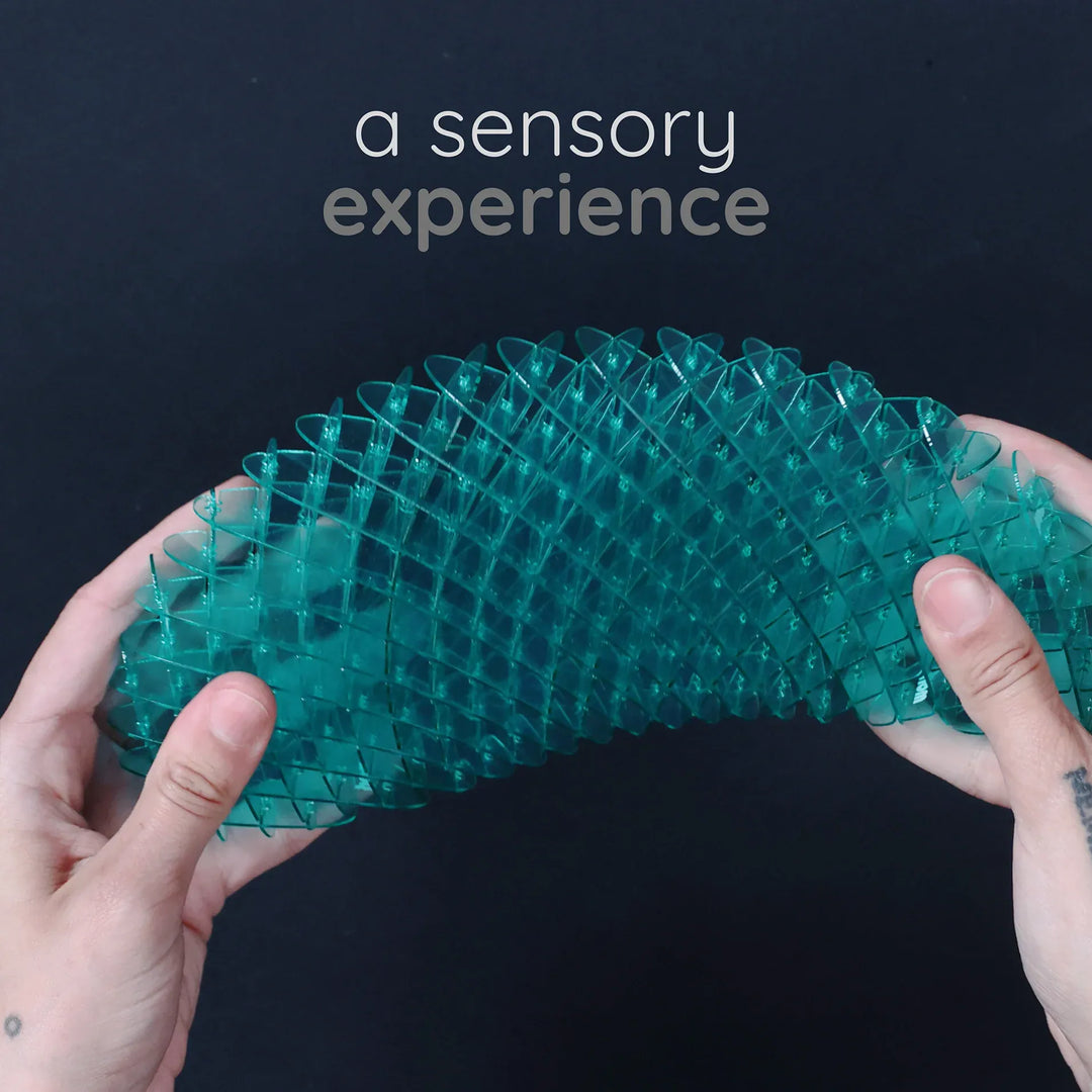 Humango Sensory Toy Morf Fidget Worm Blue Big | Humango