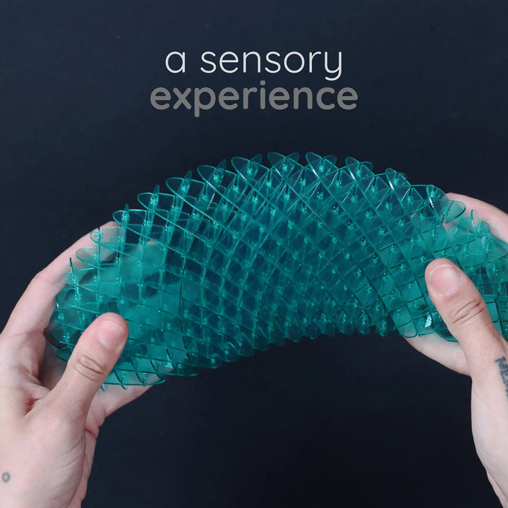 Humango Sensory Toy Morf Fidget Worm Blue Big | Humango