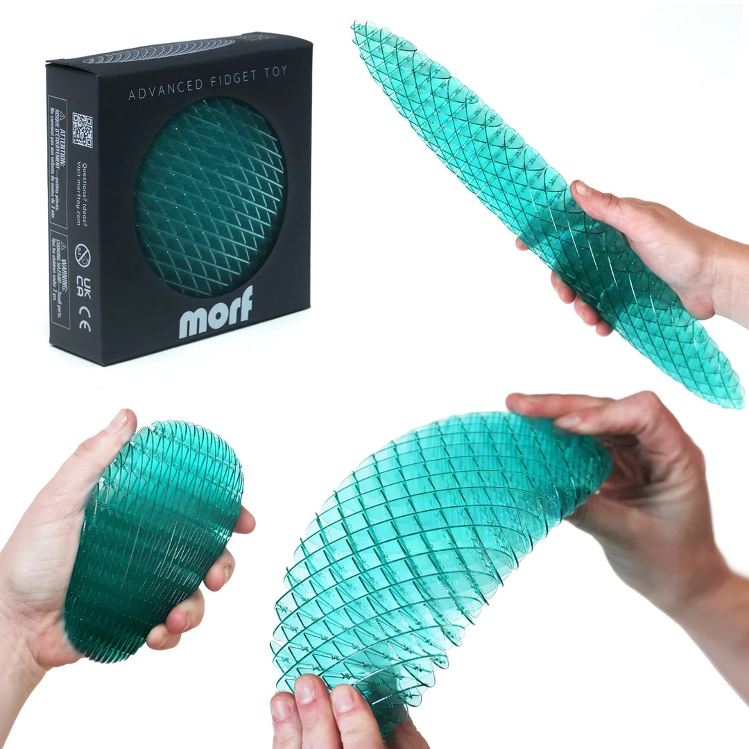 Humango Sensory Toy Morf Fidget Worm Blue Big | Humango