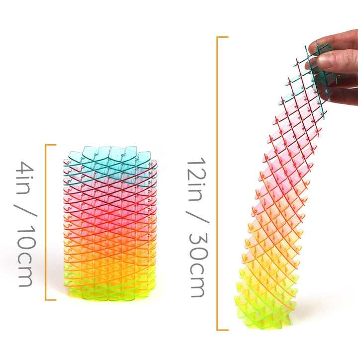 Humango Sensory Toy Morf Small Spring Rainbow | Humango