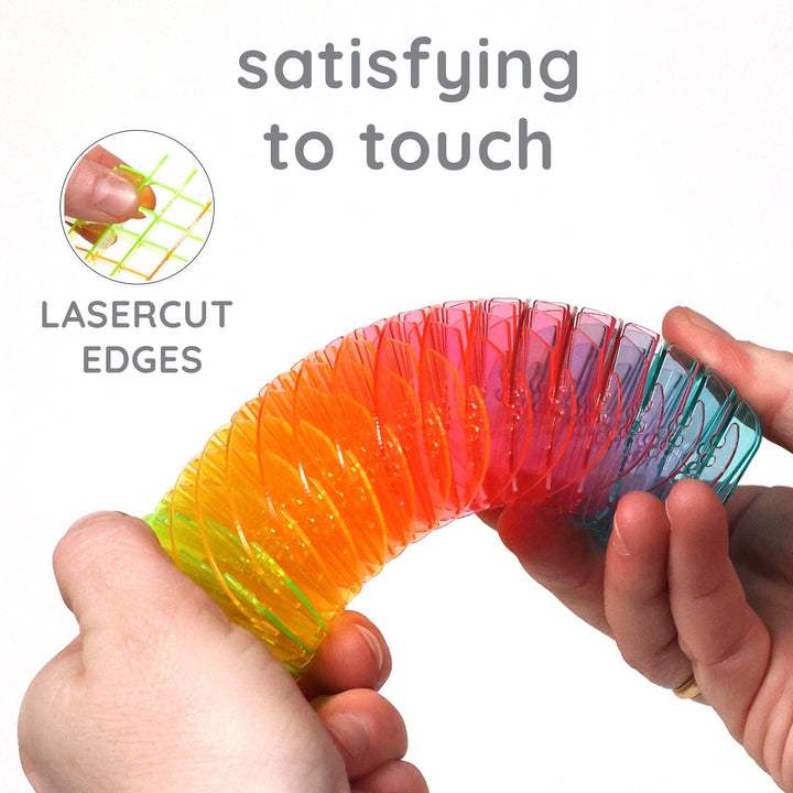 Humango Sensory Toy Morf Small Spring Rainbow | Humango