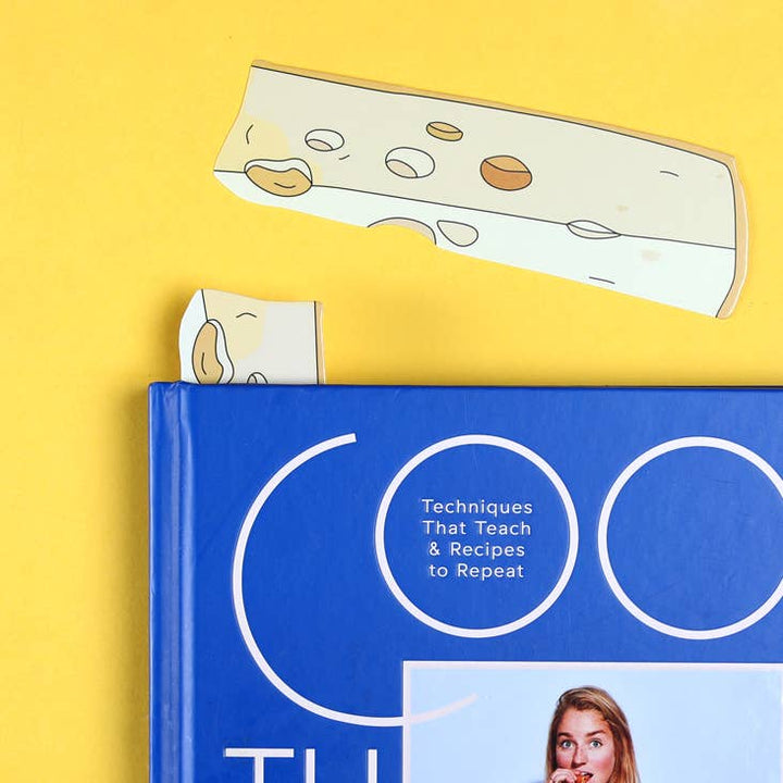 Humdrum Paper Bookmark Block of Cheese Bookmark