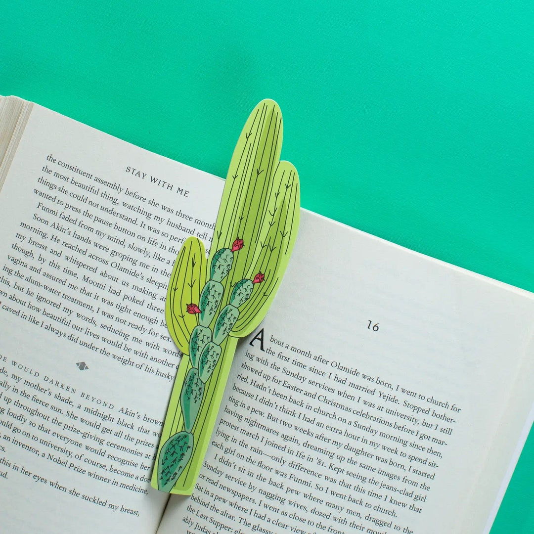 Humdrum Paper Bookmark Cactus Bookmark