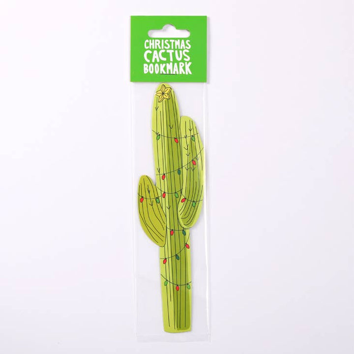 Humdrum Paper Bookmark Christmas Cactus Bookmark