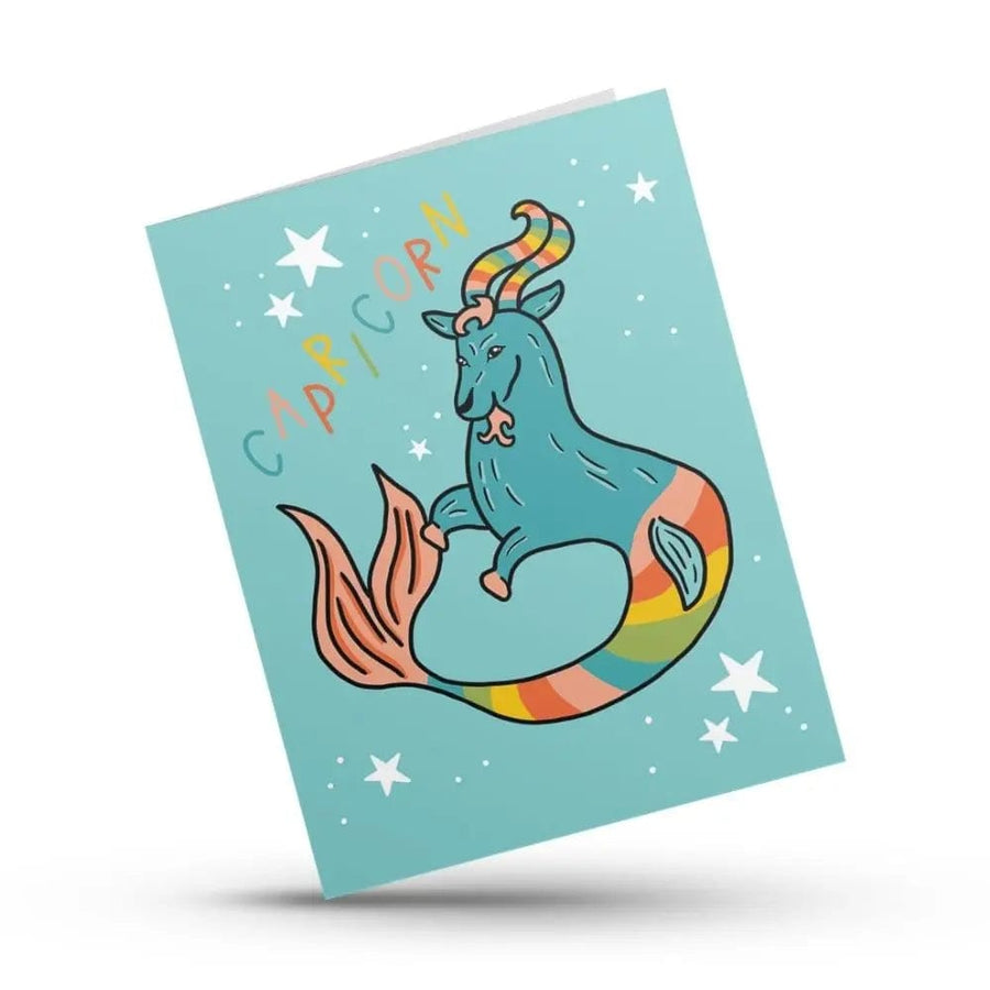 Hustle & Hope birthday card Capricorn Zodiac Birthday Card