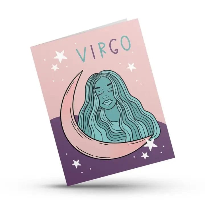 Hustle & Hope birthday card Virgo Zodiac Birthday Card