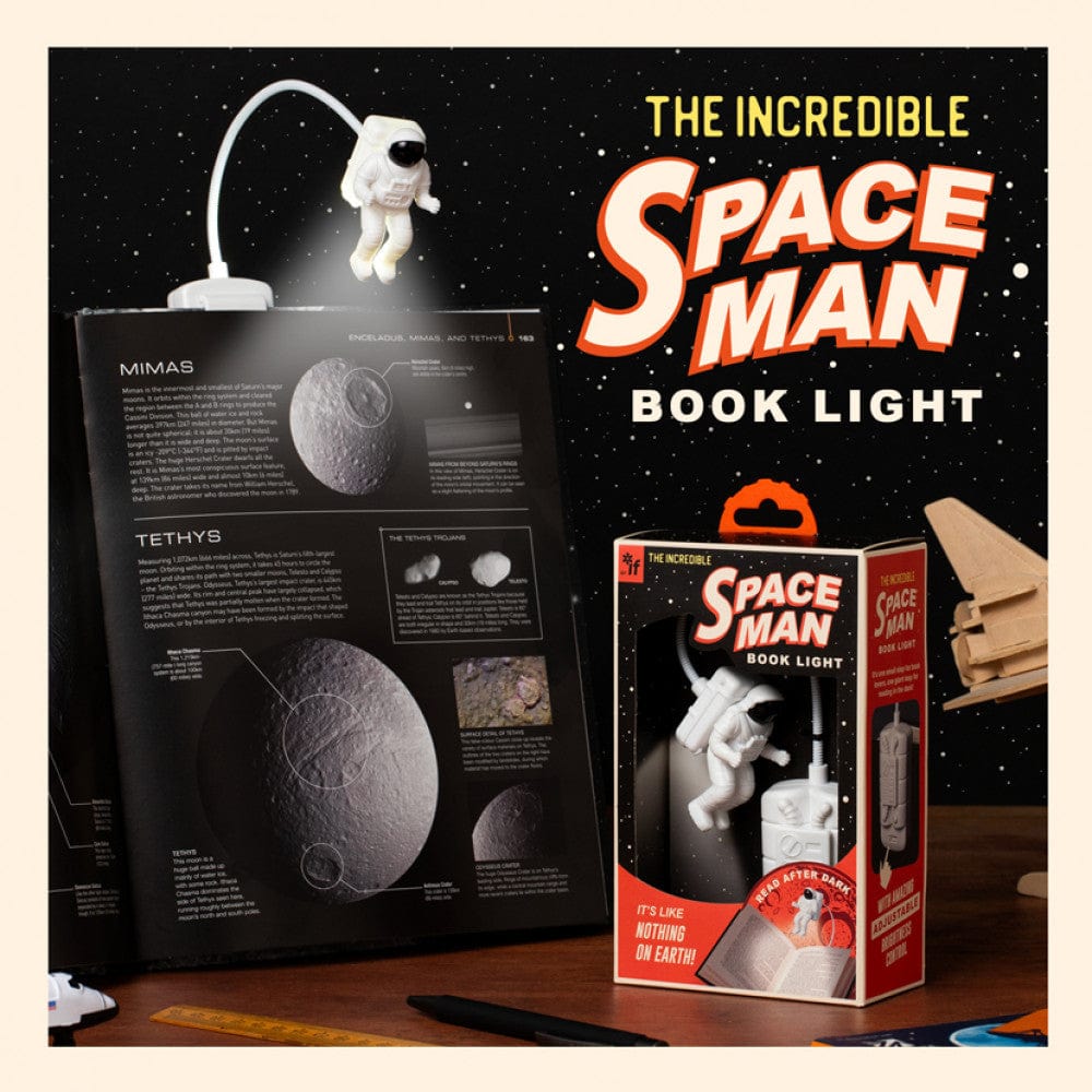 IF USA Book Lights Spaceman Book Light