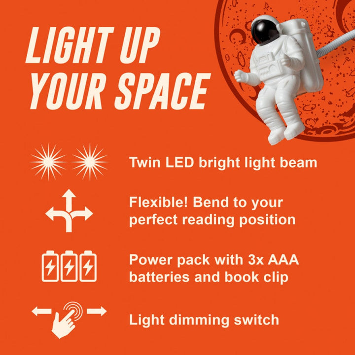 IF USA Book Lights Spaceman Book Light