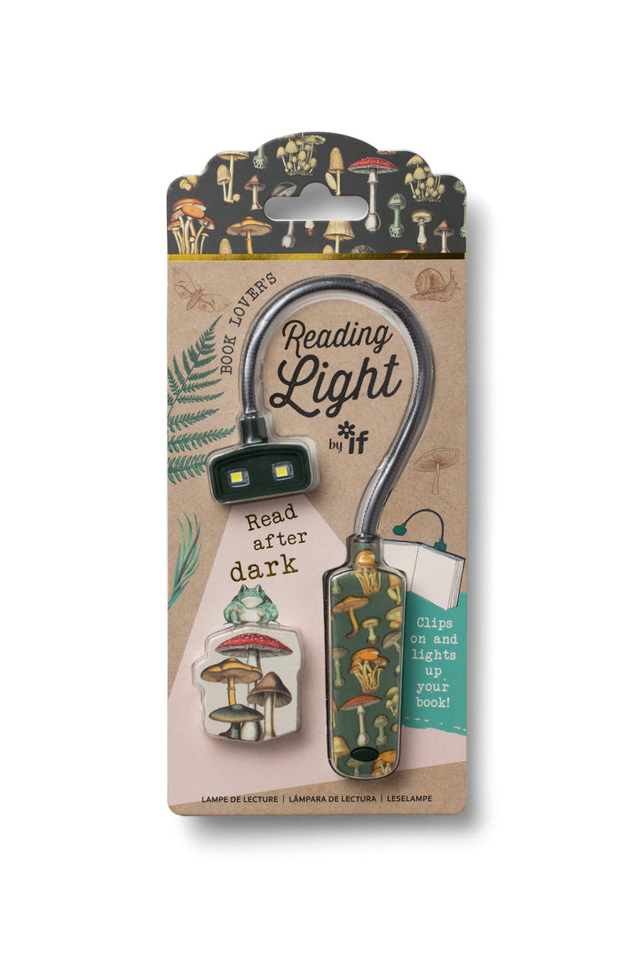 IF USA Gifts Botanical Mushrooms Book Lover's Reading Light