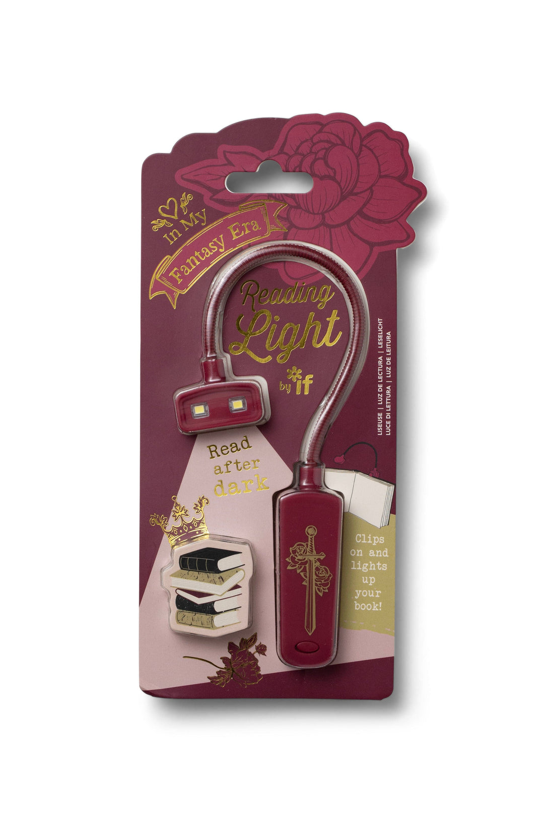 IF USA Gifts Romantasy Book Lover's Reading Light